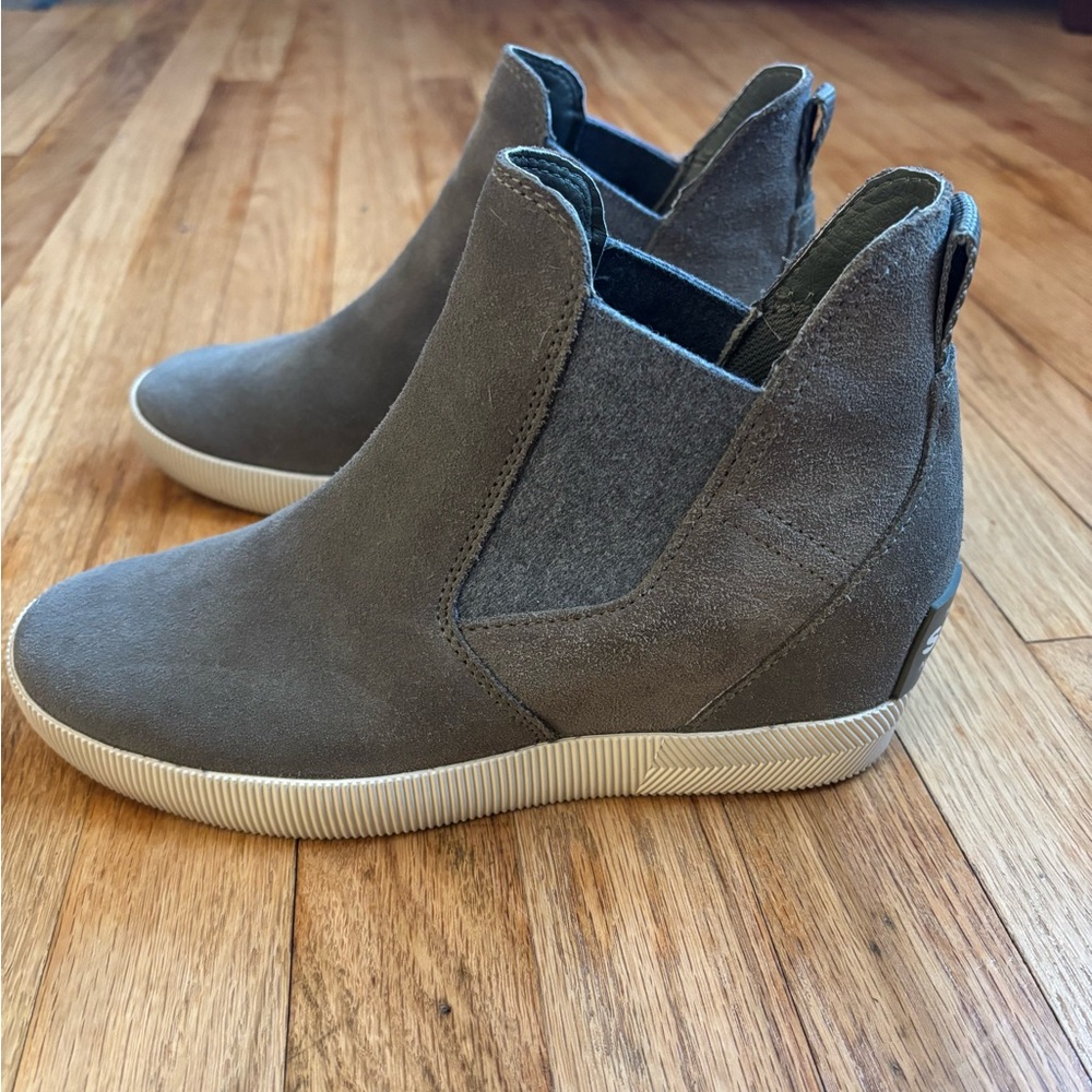 Sorel Women's Out N About Slip-on Wedge Shoes